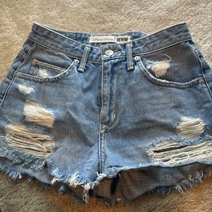 Lovers + friends Jean shorts
